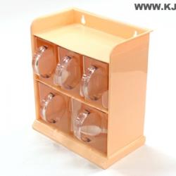 164衛(wèi)生五格調味盒