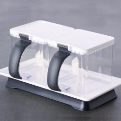 簡(jiǎn)之美調(diào)味盒（2格）390ml