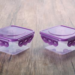 正方形保鮮盒(疊裝兩