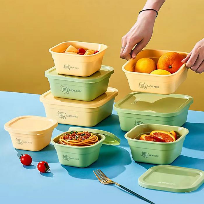 PP塑料保鮮盒套裝