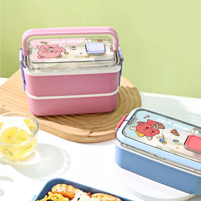 風(fēng)尚單層/雙層餐盒(帶